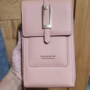Pink Crossbody Bag